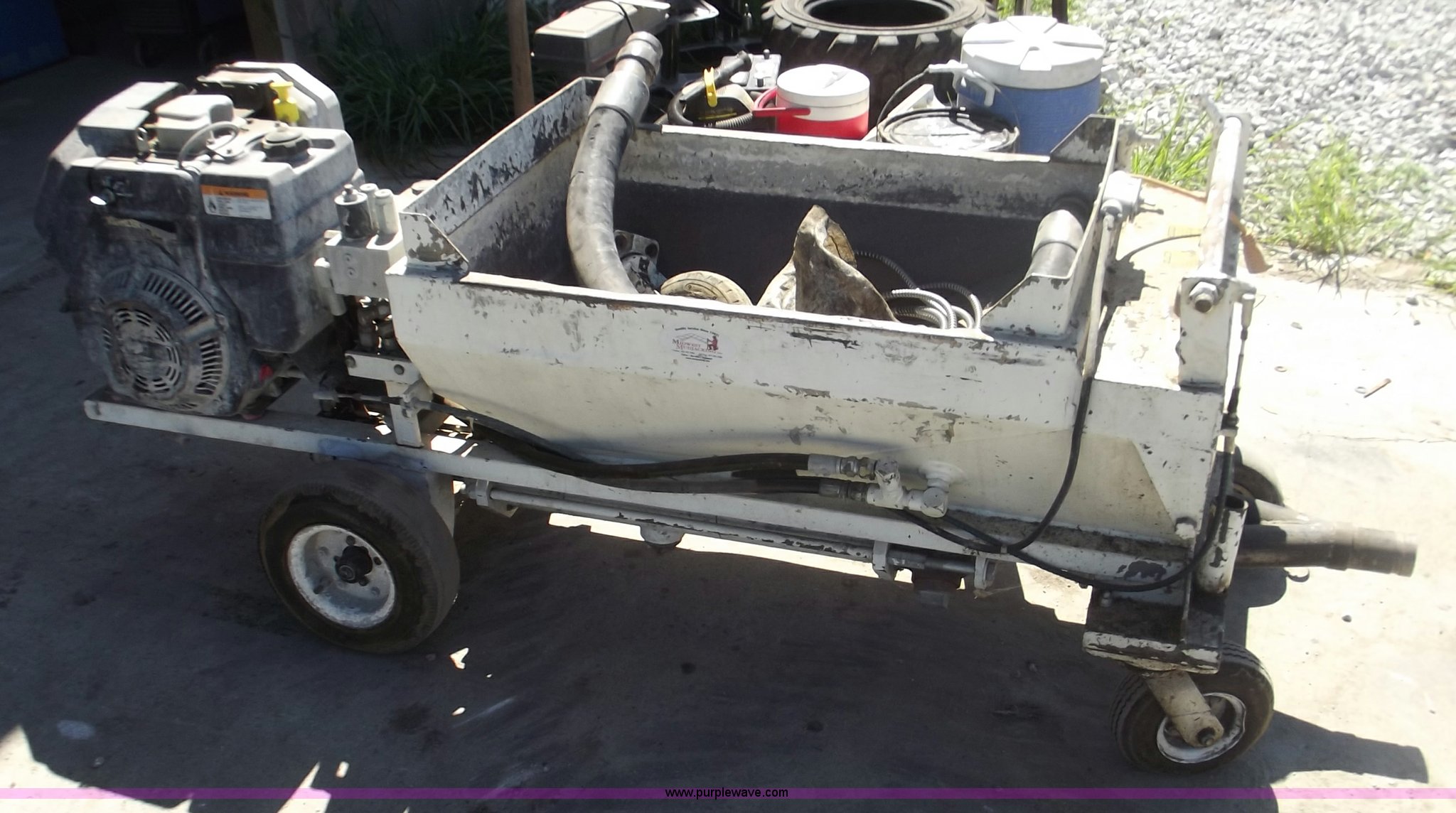 Mud jacking unit in Roca, NE Item G9262 sold Purple Wave