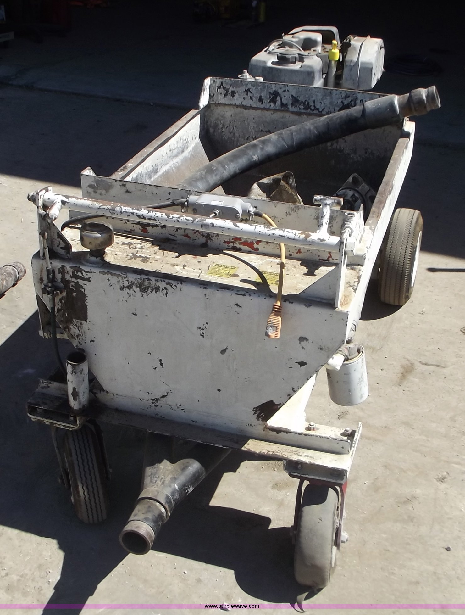 Mud jacking unit in Roca, NE Item G9262 sold Purple Wave