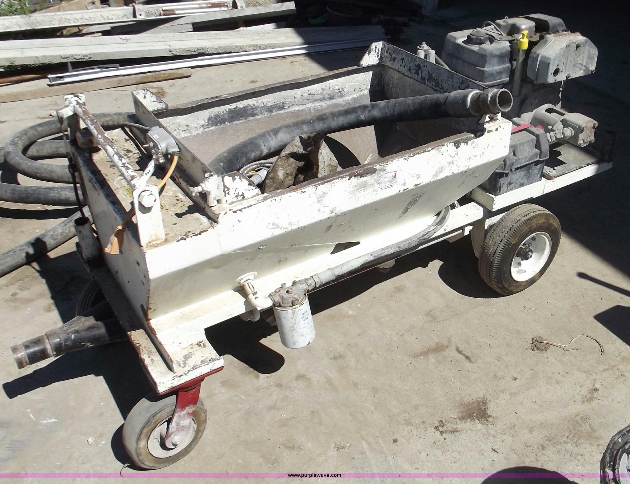 Mud jacking unit in Roca, NE Item G9262 sold Purple Wave