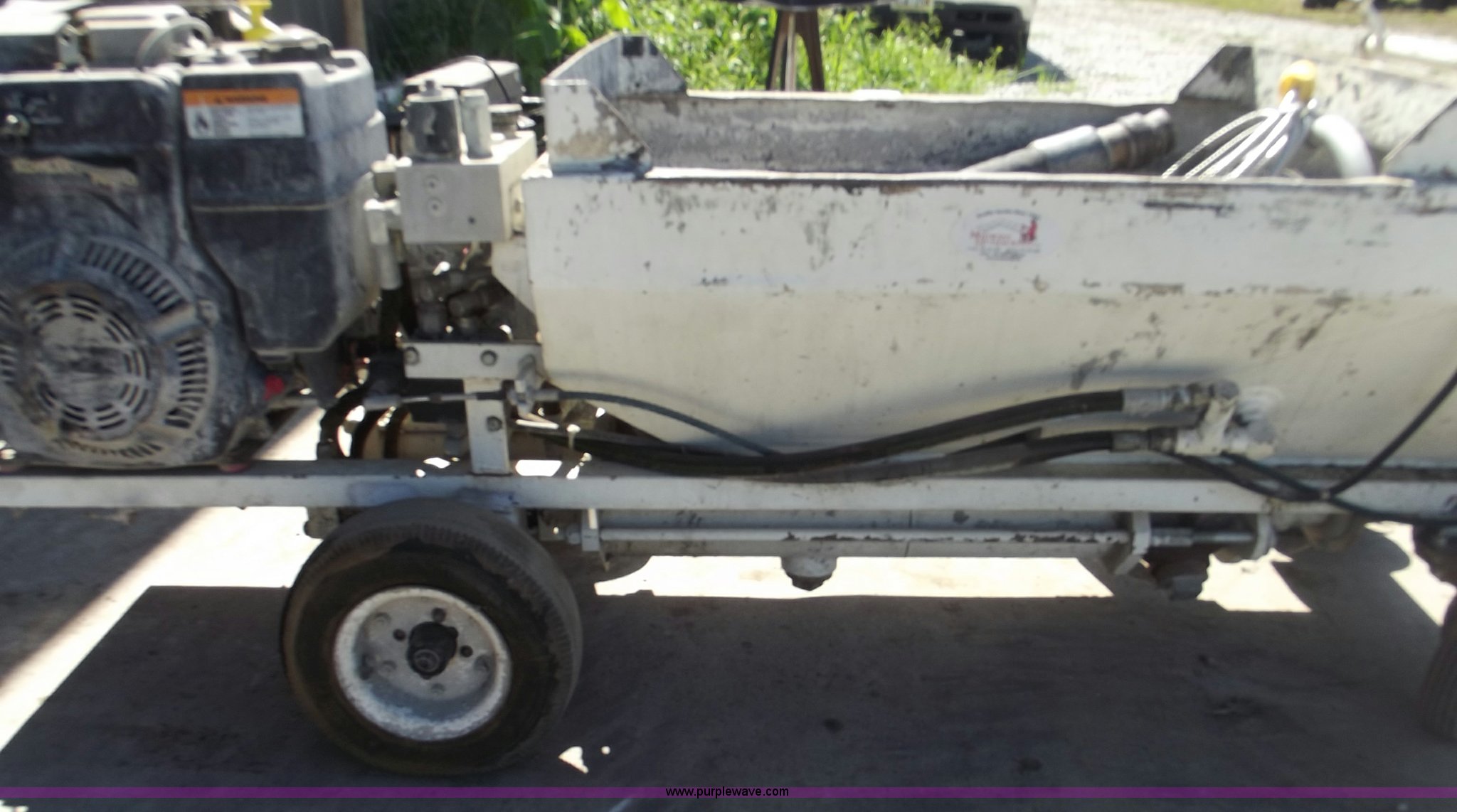 Mud jacking unit in Roca, NE Item G9262 sold Purple Wave