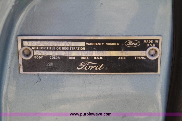 image for item A2124 1967 Ford Fairlane 500