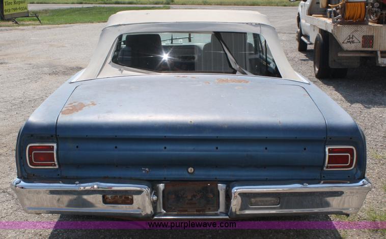 image for item A2288 1965 Chevrolet Chevelle convertible