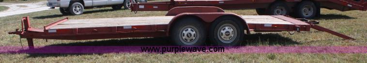 image for item A2301 1986 double axle car trailer
