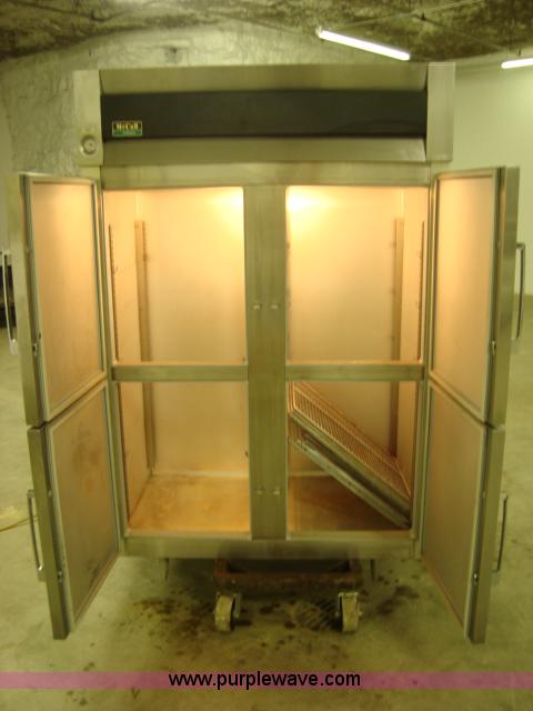 image for item A4008 McCall stainless commercial refrigerator