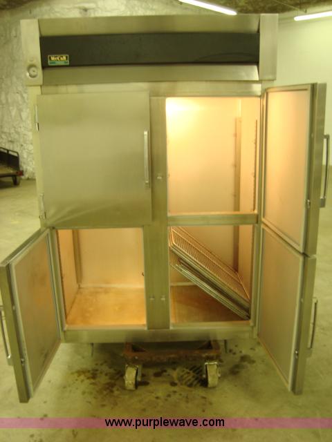 image for item A4008 McCall stainless commercial refrigerator