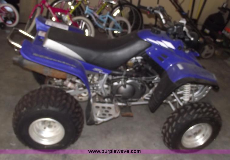 image for item A4066 2003 Yamaha Warrior 350 ATV