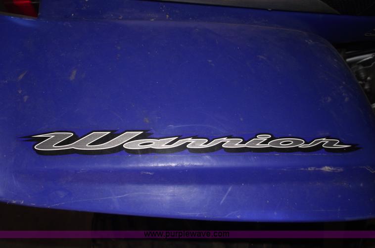 image for item A4066 2003 Yamaha Warrior 350 ATV