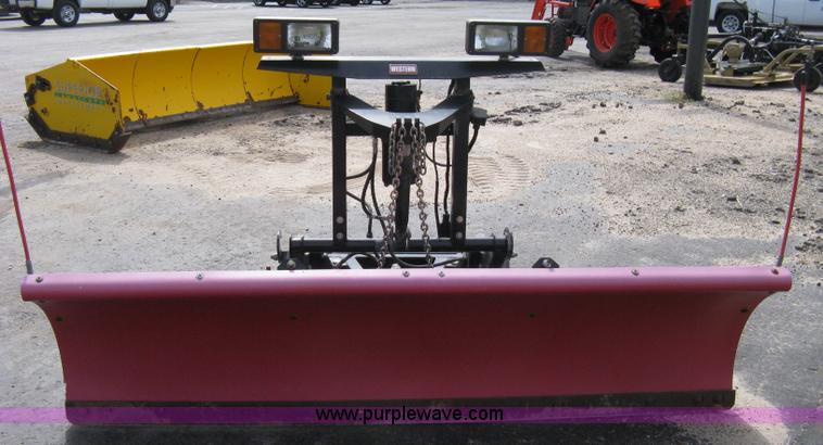 image for item A4330 Western Midweight 7.5" poly snow plow