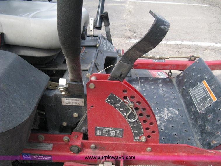 image for item A4334 Toro Z Master ZTR mower