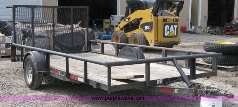 image for item A4337 2006 single axle trailer