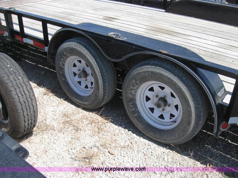image for item A5170 2009 Load Trail 18' tandem axle utility trailer