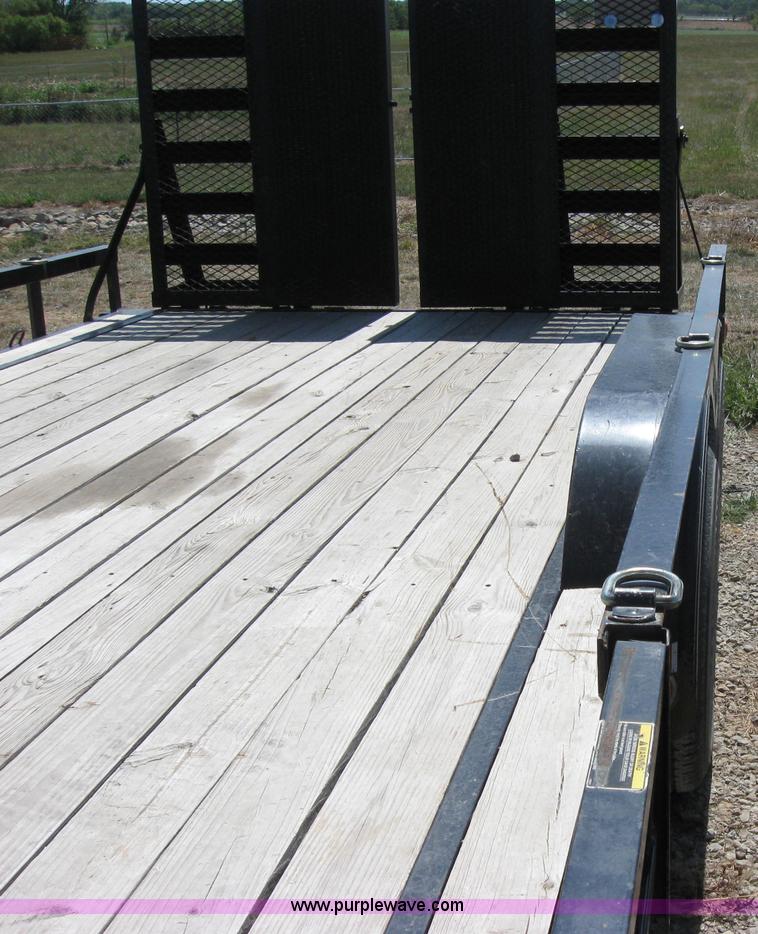 image for item A5170 2009 Load Trail 18' tandem axle utility trailer