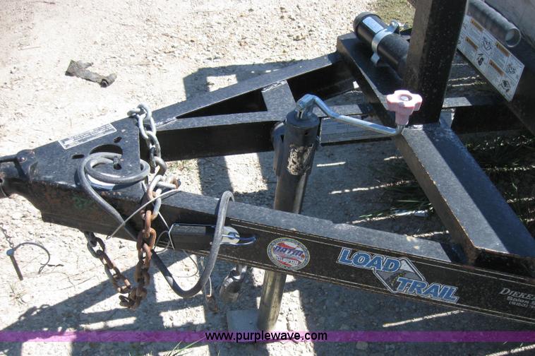 image for item A5170 2009 Load Trail 18' tandem axle utility trailer