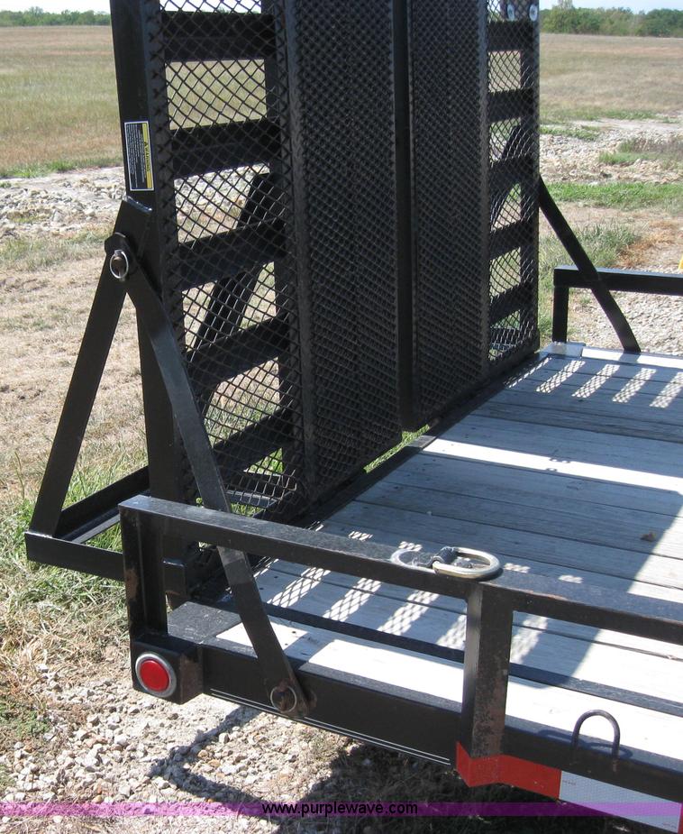 image for item A5170 2009 Load Trail 18' tandem axle utility trailer