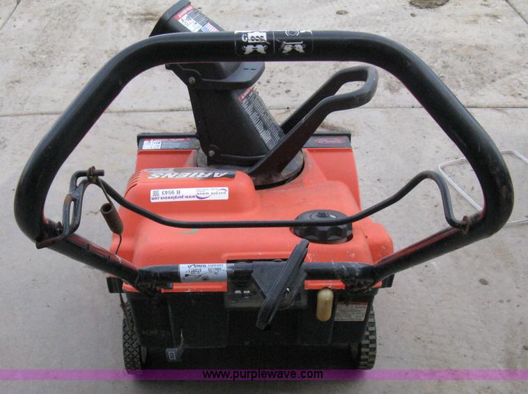 image for item B9543 Ariens 522 walk behind snow blower