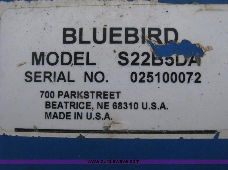 image for item B9546 Blue Bird S22 Verta-Cut seeder