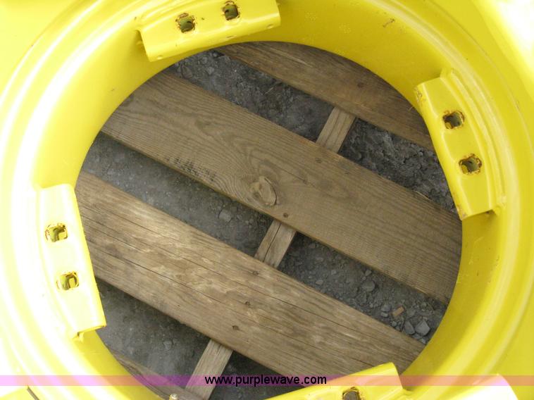 image for item B9547 John Deere front wheels with Goodyear turf tires