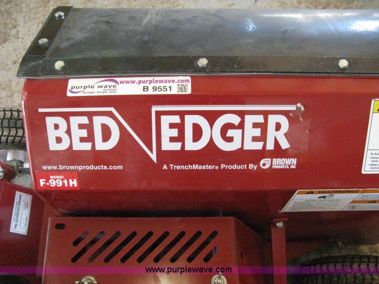 image for item B9551 Brown F991H bed edger