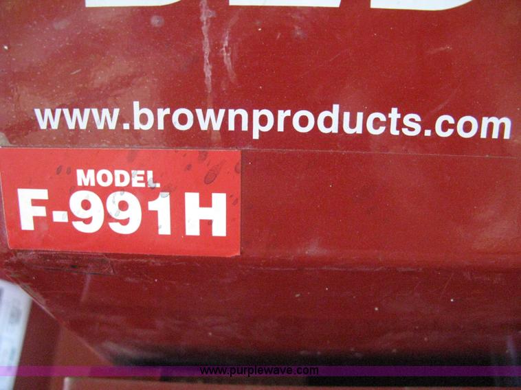 image for item B9551 Brown F991H bed edger