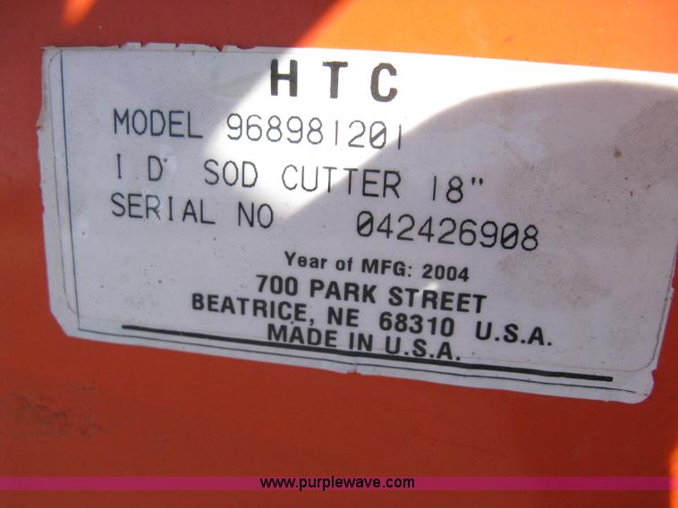 image for item B9555 Husqvarna SC18 commercial sod cutter