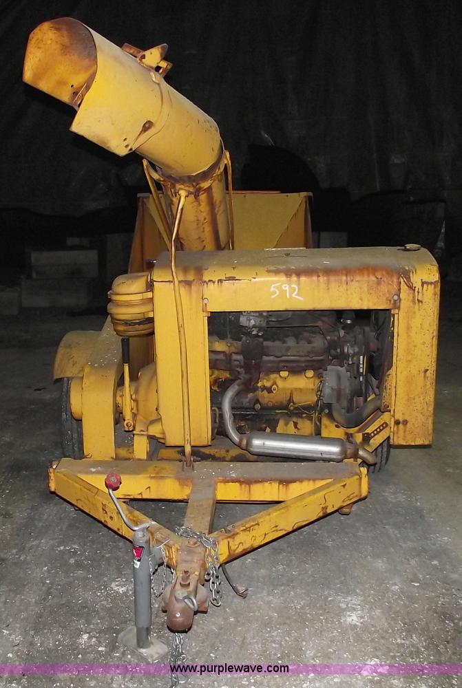 image for item C5501 Mits M&M wood chipper with drum cutter