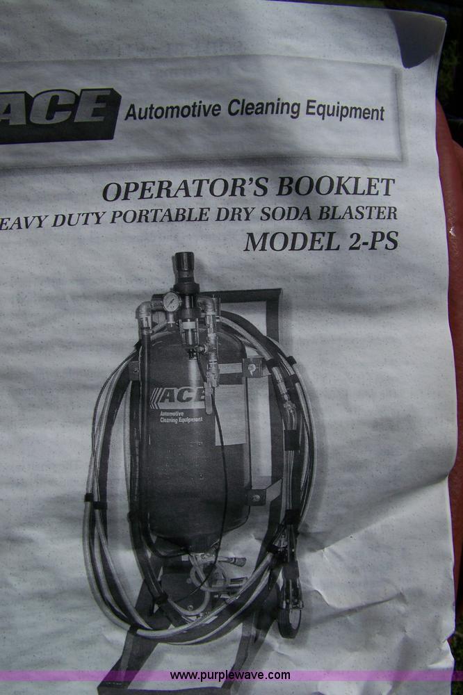 image for item C9397 ACE 2-PS portable dry soda blaster