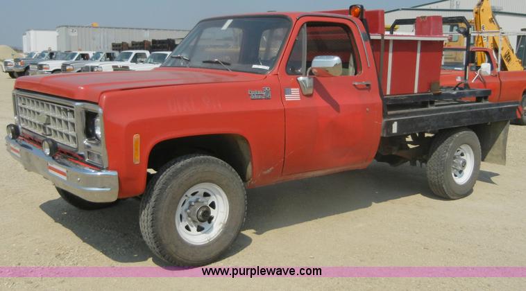 image for item D9919 1980 Chevrolet K30 Custom Deluxe pickup truck