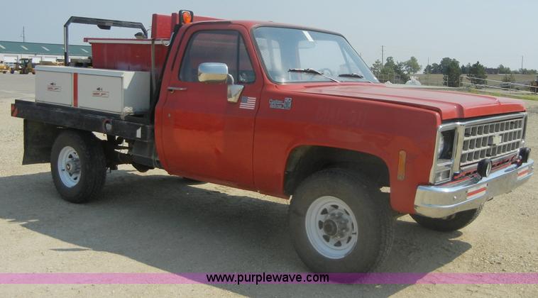 image for item D9919 1980 Chevrolet K30 Custom Deluxe pickup truck