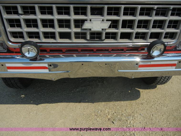 image for item D9919 1980 Chevrolet K30 Custom Deluxe pickup truck