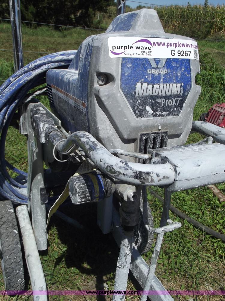 image for item G9267 Graco Magnum Pro X7 airless paint sprayer