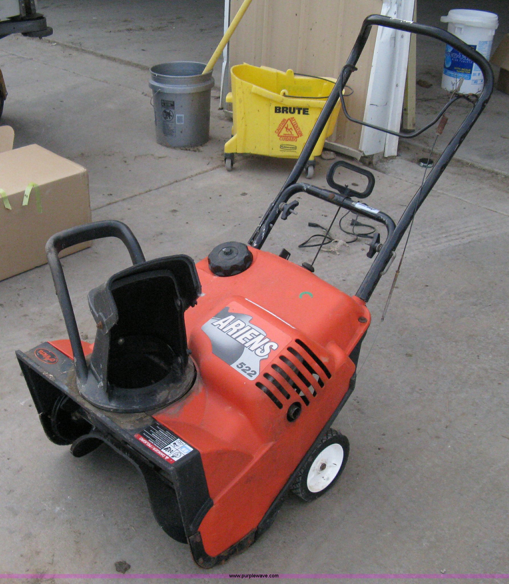 Ariens Snow Blowers For Sale >> Ariens 522 Walk Behind Snow Blower Item B9543 Sold Sept Ariens Snow Blowers For Sale >> Ariens 522 Walk Behind Snow Blower Item B9543 Sold Sept