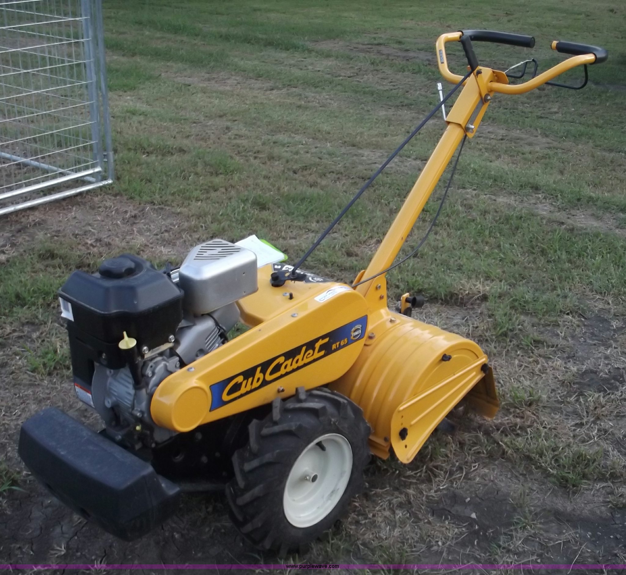 Cub Cadet RT65 rear tine tiller in Roca, NE Item G9306 sold Purple Wave