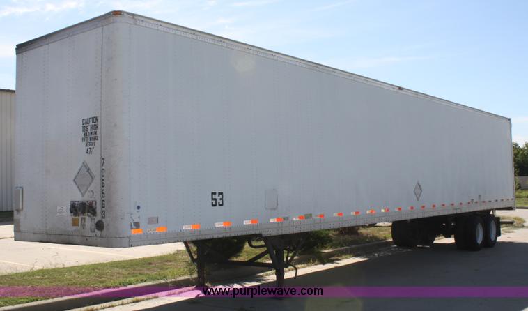 image for item A2294 1996 Strick 53' dry van trailer