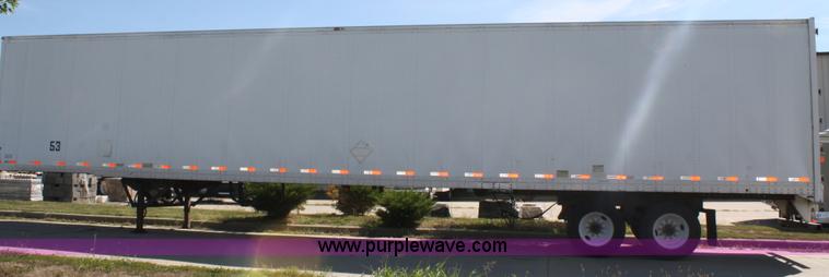 image for item A2294 1996 Strick 53' dry van trailer