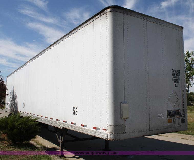image for item A2294 1996 Strick 53' dry van trailer
