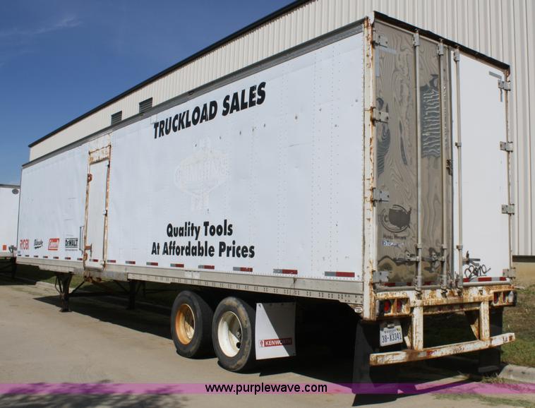 image for item A2297 1995 Stoughton 48' dry van trailer