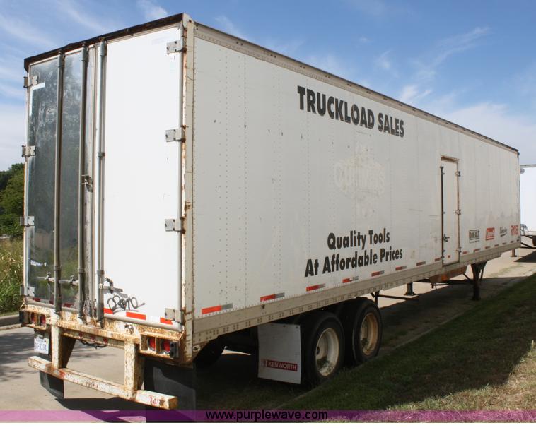 image for item A2297 1995 Stoughton 48' dry van trailer