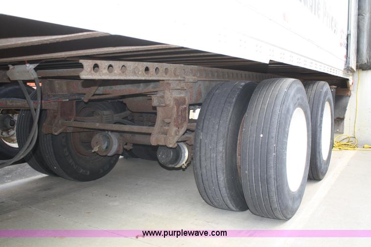 image for item A2300 1995 Stoughton 48' dry van trailer with interior shelving and lighting