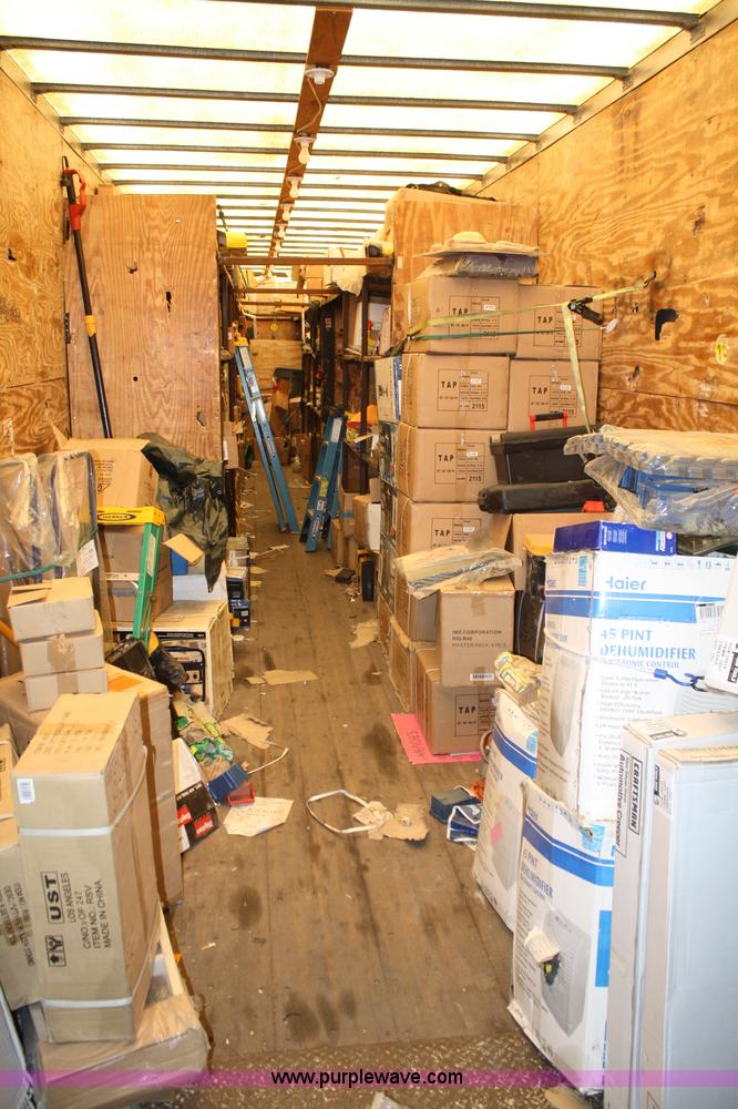 image for item A2300 1995 Stoughton 48' dry van trailer with interior shelving and lighting