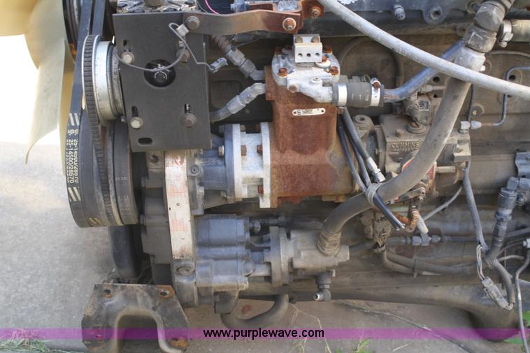 image for item A9001 Cummins N-14 350 diesel engine with 10 speed transmission