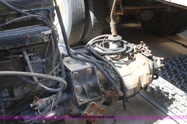 image for item A9001 Cummins N-14 350 diesel engine with 10 speed transmission