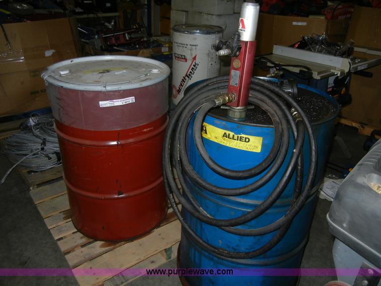 (2) 55 gallon barrels of grease in Spring Hill, KS Item C9015 sold