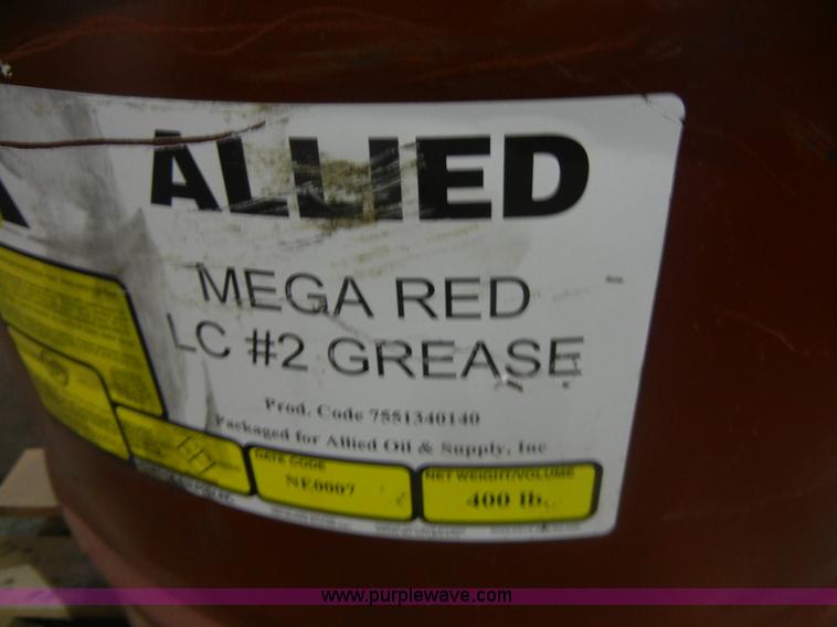 (2) 55 gallon barrels of grease in Spring Hill, KS Item C9015 sold