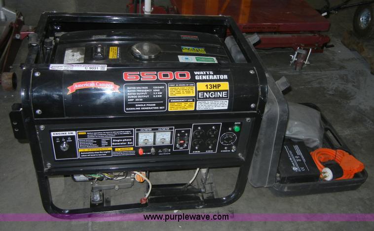 image for item C9031 Cummins 6,500 watt portable generator