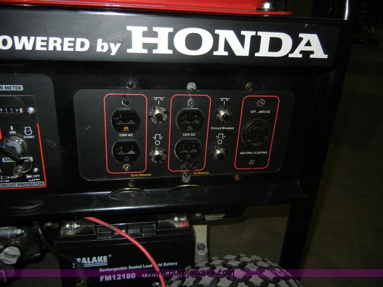 Black Max 7,000 watt generator in Spring Hill, KS Item C9065 sold