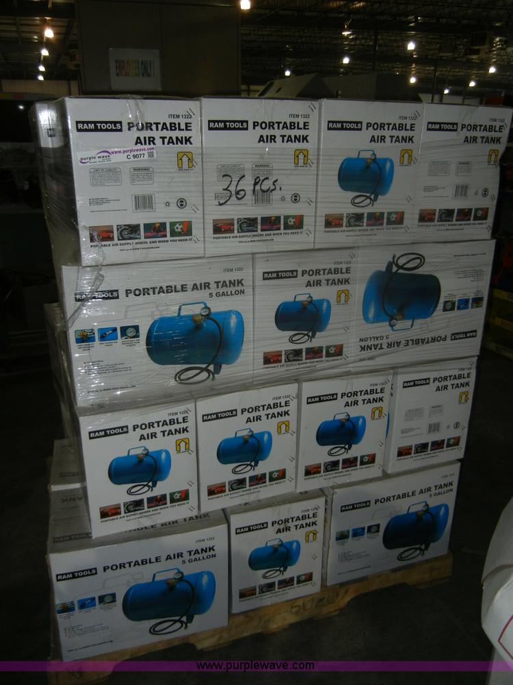 image for item C9077 (36) Ram Tools portable air tanks
