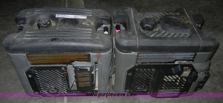 image for item C9219 (2) Coleman Powermate 1,500 watt generators