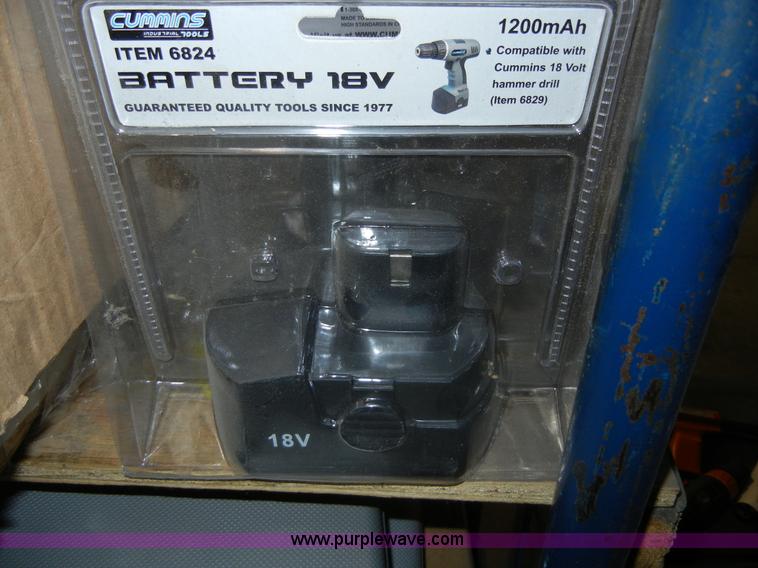 image for item D9973 (36) Cummins 18v cordless drills