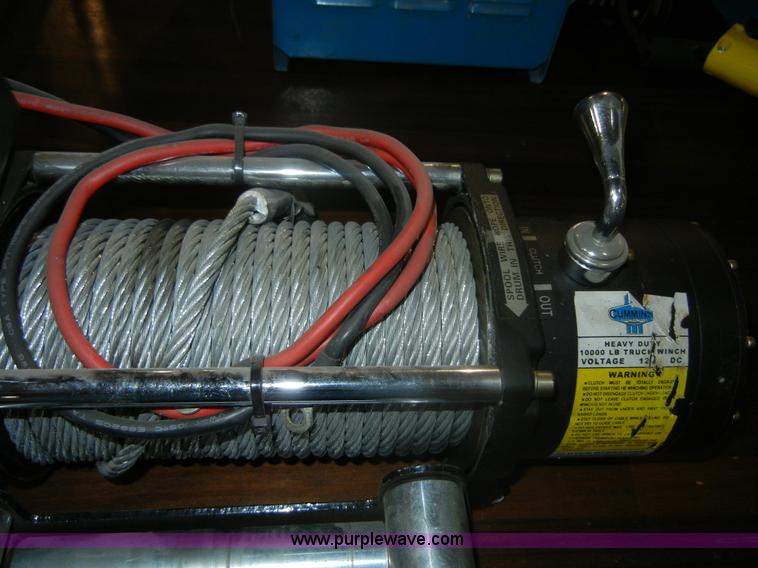 image for item D9976 Cummins 12 volt heavy duty 10,000 lb winch