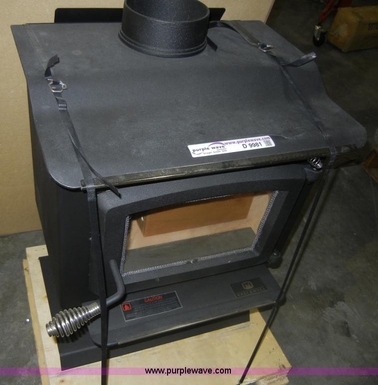 image for item D9981 Breckwell plate steel wood pellet stove